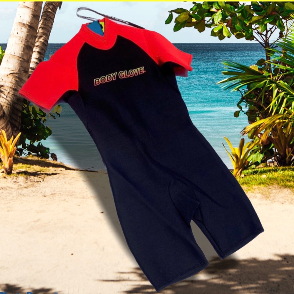 Body Glove Men’s Wetsuit Shorty Neon Fluorescent Rare Colors